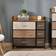 Homcom 3-Tier Multicoloured Chest of Drawer 80x78.5cm