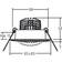 Brumberg BB14 Nickel Matte Loftlampe