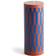 Hay Column Brown / Blue Bougie 20cm