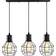 Borough Wharf Auguste Black Pendant Lamp 50cm