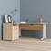 Tvilum Prima Oak/White Schreibtisch 150.5x159cm