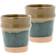 Villa Collection Evig Blue-Brown Espressotasse 10cl 2Stk.