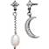 Maanesten Nyla Earrings - Silver/Diamond/Pearl