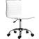 Homcom Vinsetto Adjustable Swivel White Office Chair 90cm