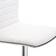 Homcom Vinsetto Adjustable Swivel White Office Chair 90cm