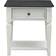 Liberty Furniture Allyson Park Wirebrushed White/Charcoal Small Table 23x27"