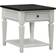 Liberty Furniture Allyson Park Wirebrushed White/Charcoal Small Table 23x27"