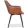 House Of Sander Signe Cognac Køkkenstol 82cm 2stk