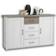 Stella Trading Luca Pine White/Truffle Sideboard 150x42cm