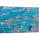 House of Hampton Travertine Terraces Of Pamukkale Blue Framed Art 30.5x20.3cm