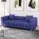 Bed Bath & Beyond Upholstered Blue Sofa 81.9" 3 Seater