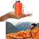 QCSTORE Waterproof Portable Insulation Bags Emergency Blanket 2pcs