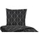 Borg Design Graphic Harlequin Påslakan Svart (210x150cm)