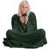 Snug Rug Deluxe Filt Grön (214x152cm)