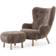 &Tradition Petra VB3 high Armchair
