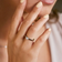 Edblad Crown Ring - Silver/Transparent