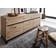 Massivmoebel24 Villanders Oiled Beige Buffet 175x85cm