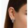 Thomas Sabo Wave Ear Clip - Silver/Transparent/Blue