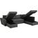 PKline Stefan Corner Gray Sofa 296cm