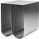 Kristina Dam Studio Curved Stainless Steel Table Basse 35.5x26cm