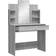 vidaXL 96x40x142cm Gray Sonoma Dressing Table 40x96cm