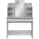 vidaXL 96x40x142cm Gray Sonoma Toiletbord 40x96cm