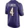 Nike Zay Flowers Baltimore Ravens 2023 NFL Draft First Round Pick Game Jersey