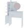 GFW Freyja White Dressing Table 35x113cm