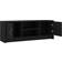 vidaXL Engineered Wood Black TV-bord 102x37.5cm
