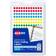 Avery 1/4" Diameter Assorted Colors Color-Coding Removable Labels 768pcs