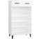 vidaXL Engineered White Skostativ 60x105cm