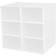 Newhome 6-Drawer Bin White Shoe Rack