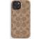 Coach Signature Canvas Case for iPhone 15 Plus