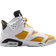 NIKE Air Jordan 6 Retro M - White/Black/Yellow Ochre