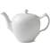 Royal Copenhagen White Fluted Half Lace Teapot 1L