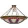 Meyda Lighting Tiffany Light Copper Vein/Gold Pendant Lamp 45"