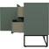 Tenzo Lipp Matt Green Sideboard 176x76cm