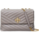 Tory Burch Kira Chevron Convertible Shoulder Bag - Grey Heron