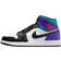 Nike Air Jordan 1 Mid M - White/Bright Concord/True Red/Black