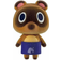 Bandai Shokugan Animal Crossing Flocked Mini Figure 4.5cm 15 to collect Timmy