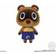 Bandai Shokugan Animal Crossing Flocked Mini Figure 4.5cm 15 to collect Timmy