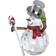 Swarovski Holiday Cheers Dulcis Snowman White Dekorationsfigur 6.8cm