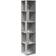 vidaXL 816027 Grey Sonoma Oak Bogreol 164.5cm