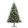 vidaXL Snow Hinge Green/White Weihnachtsbaum 150cm