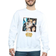 Star Wars Anime Poster Sweatshirt - White