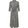 JDY Starr Printed Maxi Shirt Dress - Black