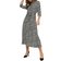 JDY Starr Printed Maxi Shirt Dress - Black