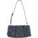 Mandarina Duck Velvet Plisse Shoulder Bag - Grey