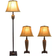 Lalia Home Homely Traditional Valdivian Bronze Table Lamp 27" 3