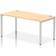 Impulse Single Row Maple Writing Desk 80x160cm